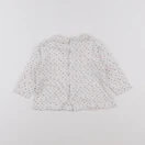 Boutchou - polo blanc, multicolore - 12 mois