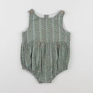 Mi Canesu - salopette vert - 24 mois