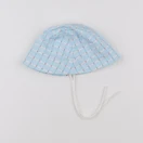 Jacadi - chapeau blanc, bleu - 12 mois