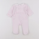 Jacadi - pyjama velours rose - 3 mois