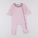 Jacadi - pyjama velours rose - 6 mois