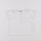 Jacadi - polo blanc - 12 mois