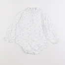 Zara - combinaison blanc - 12/18 mois