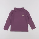 Vertbaudet - sous-pull violet - 5 ans