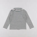 Vertbaudet - sous-pull blanc, vert - 5 ans