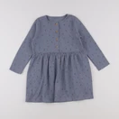 Vertbaudet - robe bleu - 5 ans