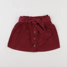 Vertbaudet - jupe rouge - 7 ans
