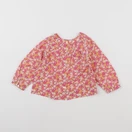 Jacadi - blouse liberty rose, jaune - 12 mois