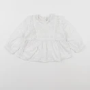 Tape à l'oeil - blouse blanc - 18 mois