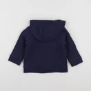 Vertbaudet - veste doublé bleu - 12 mois