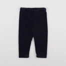 Vertbaudet - legging bleu - 9 mois