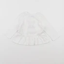 IKKS - tee-shirt blanc, rose - 6 mois