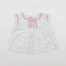 Vertbaudet - blouse blanc - 3 mois