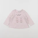 IKKS - tee-shirt rose - 6 mois