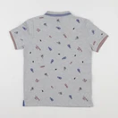 IKKS - polo gris - 10 ans