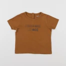 Vertbaudet - tee-shirt marron - 9 mois