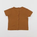 Vertbaudet - tee-shirt marron - 9 mois