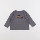Boutchou - tee-shirt gris - 9 mois