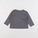 Boutchou - tee-shirt gris - 9 mois
