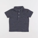 Boutchou - polo bleu - 9 mois