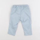 H&M - pantalon bleu - 9/12 mois
