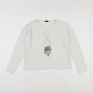 IKKS - tee-shirt beige - 12 ans