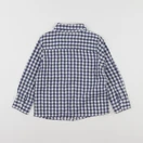 Mango - chemise bleu - 3/4 ans