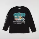 Zara - tee-shirt noir - 11/12 ans