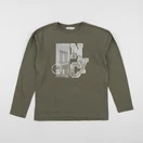 Mango - tee-shirt vert - 11/12 ans