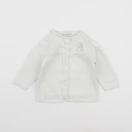 Vertbaudet - gilet blanc - 6 mois