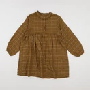 Vertbaudet - robe marron - 6 ans