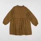 Vertbaudet - robe marron - 6 ans