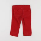 Jacadi - pantalon rouge - 12 mois