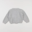 Vertbaudet - gilet gris - 2 ans