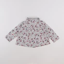Vertbaudet - blouse bleu - 2 ans