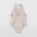 Vertbaudet - maillot de bain blanc, rose - 18 mois