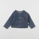 Poudre Organic - veste bleu - 6 mois