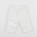 Petit Bateau - pantalon blanc - 3 mois