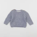 Zara - pull bleu - 3/6 mois