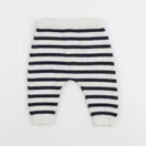 Petit Bateau - legging bleu, beige - 3 mois