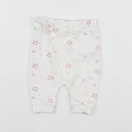 Vertbaudet - legging blanc - 1 mois