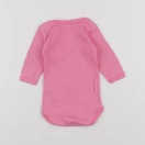 Petit Bateau - body rose - 3 mois