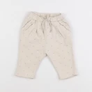 Vertbaudet - pantalon beige - 3 mois