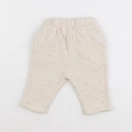 Vertbaudet - pantalon beige - 3 mois