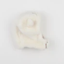 Tape à l'oeil - cagoule blanc - 3/6 mois