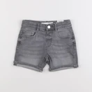 Zara - short gris - 12/18 mois
