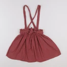 Vertbaudet - jupe rouge - 7 ans
