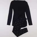 Kiabi - pyjama grossesse coton bleu - 36