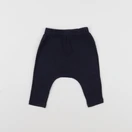 Petit Bateau - sarouel bleu - 6 mois