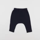 Petit Bateau - sarouel bleu - 6 mois